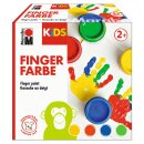 MARABU Fingerfarbe Kids 4 Stück sortiert 100 ml