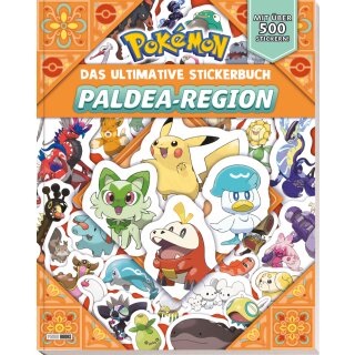 Pokémon: Das ultimative Stickerbuch Paldea-Region, mit über 500 Stickern