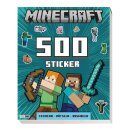 Minecraft: 500 Sticker Stickern - Rätseln - Ausmalen