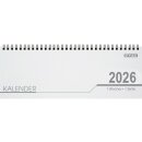 Querkalender 2026 für Schreibtisch, 32 Blatt (2...