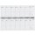 Querkalender 2026 für Schreibtisch, 32 Blatt (2 Wochen = 1 Doppelseite), 28,6 x 10,5cm