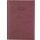 Buchkalender 2026 A5 1 Tag = 1 Seite bordeaux