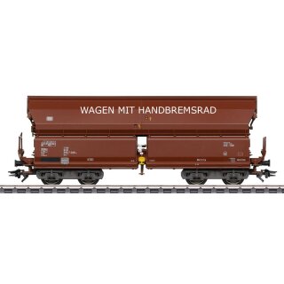 Märklin H0 - 00730-X 1x Schwenkdachwagen Bauart Tals 968 DB zufällige Auswahl - mit Handbremsrad
