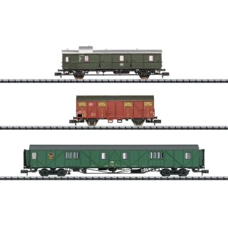 Minitrix N MHI - 18296 3er Personenwagen-Set Teil 2 DB