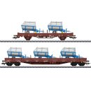 Märklin H0 MHI - 46407 2er Rungenwagen-Set mit...