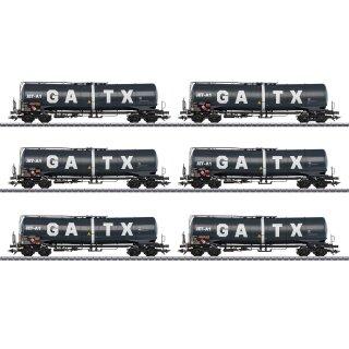 Märklin H0 - 47546 6er Kesselwagen-Set Zans GATX JET A1 - verbindliche Vorbestellung