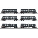 Märklin H0 - 47546 6er Kesselwagen-Set Zans GATX JET...