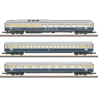 Märklin Z MiniClub MHI - 87284 3er Wagenset Rheingold DB - verbindliche Vorbestellung