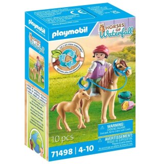 Playmobil 71498 Kind mit Pony und Fohlen