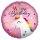 Amscan Folienballon Satin Einhorn Happy Birthday 45 cm inkl. Helium