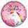 Amscan Folienballon Satin Einhorn Happy Birthday 45 cm inkl. Helium