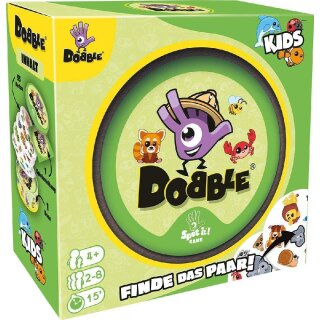 Dobble Kids Reaktionsspiel 55 Karten Kartenspiel