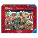 Ravensburger Puzzle Christmas Market/Weihnachtsmarkt 1000...