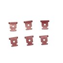 Märklin E243880 - 6x Halteplatte, rot für V36 /...
