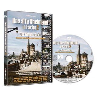 Das alte Rheinland in Farbe Teil 2 - Der Niederrhein - Neuerscheinung 2024 - Dokumentation auf DVD - Eine historische Filmreise von Hermann Rheindorf