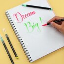 Legami Set mit 12 Pinselstiften - BRUSH MARKERS - BRIGHT COLOURS