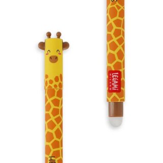 Legami Löschbarer Gelstift - Giraffe - Minenfarbe: schwarz