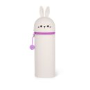 Legami 2-in-1-Federmäppchen aus Silikon - Kawaii - Hase