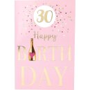 Musikkarte Jump outs - 30 Happy Birthday - Motiv-Nr. 003