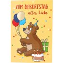 Musikkarte Jump outs - Zum Geburtstag alles Liebe -...