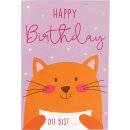 Musikkarte Jump outs - Happy Birthday Du bist... -...