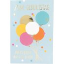 Musikkarte Jump outs - Zum Geburtstag alles Gute und viel...