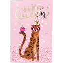 Musikkarte Jump outs - Birthday Queen - Motiv-Nr. 033