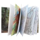 Dino World Dinosaurier-Malbuch mit 8 Buntstiften - 30...