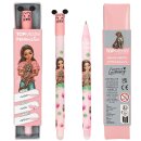 TOPModel 1x Radierbarer Gelstift - mit niedlichen Tierkappen - zufällige Auswahl