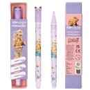 TOPModel 1x Radierbarer Gelstift - mit niedlichen Tierkappen - zufällige Auswahl