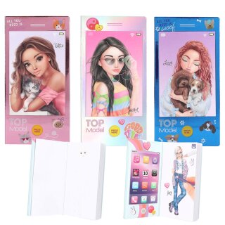 TOPModel 1x Mini Malbuch mit Sound Handy-Look mit Wackelbild - zufällige Auswahl