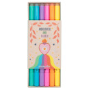 PENfection 6er Highlighter- und Marker-Set - Markieren - radieren - übermalen