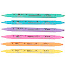 PENfection 6er Highlighter- und Marker-Set - Markieren - radieren - übermalen