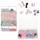 PENfection DIY Perlenset mit Buchstaben Perlen - Quasten - Karabiner - Perlen