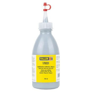 Faller 170031 - Modellbaufarbe Straßenfarbe, hellgrau, 250 ml