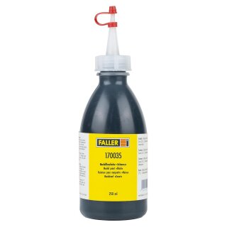 Faller H0 170035 - Modellbaufarbe Schwarz, 250 ml