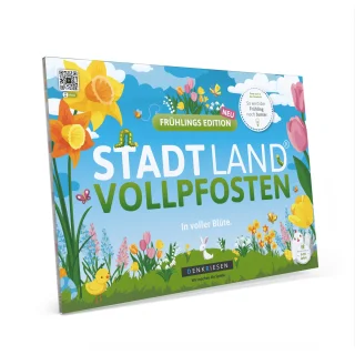 DENKRIESEN - STADT LAND VOLLPFOSTEN - FRÜHLINGS EDITION - In voller Blüte - A4