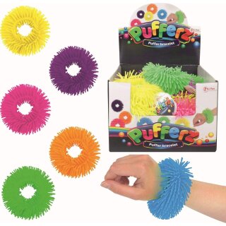 TOI TOYS 1x PUFFERZ Pufferarmband, 13 cm - zufällige Auswahl