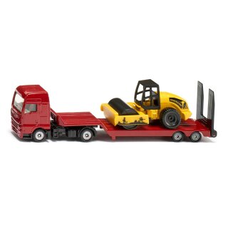 Siku 1760 - MAN Lkw mit Straßenwalze