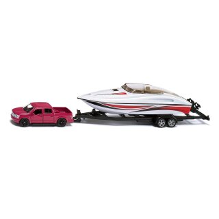 Siku 2568 - Ford F150 mit Motorboot