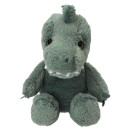 Dino World Plüsch Floppy T-Rex 25 cm - superweiches Kuscheltier - Glitzer Augen