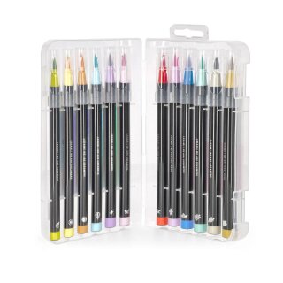 Legami Set mit 12 Pinselstiften - Brush Markers - Pastel Colours