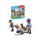 Playmobil 71731 Polizei - Spurensuche mit Hund