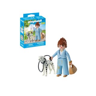 Playmobil 71736 Haustiere - Managerin mit Dalmatiner