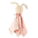 sigikid 39990 - Schnuffeltuch Hase sigibaby Babyspielzeug Schmusetuch