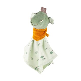 sigikid 39993 - Schnuffeltuch Drache sigibaby Babyspielzeug Schmusetuch