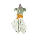 sigikid 39993 - Schnuffeltuch Drache sigibaby Babyspielzeug Schmusetuch