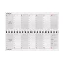Querkalender 2026 für Schreibtisch, 56 Blatt (1...