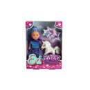 Evi Fantasy Princess mit süßem Glitzer-Einhorn