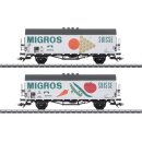 Märklin H0 - 46173 2er Kühlwagen-Set Migros DB...